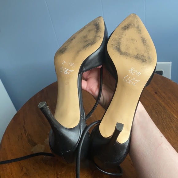 Nine West Tie-Ankle D’Orsay Pumps sz 9.5 - Picture 4 of 4